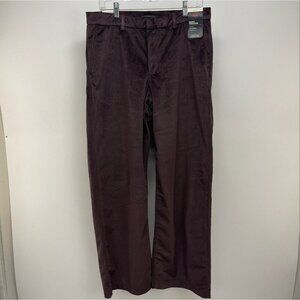 Levi’s  baggy Pants Size30X31 Women’s Throusers Velvet Straight Leg Brown New